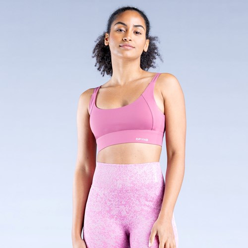 DFYNE Origin High-Support Sports Bra Mörkrosa | 735960DJL