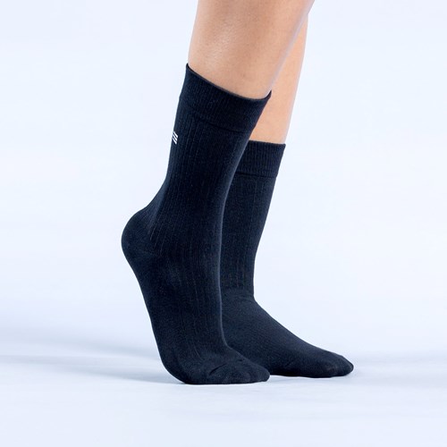 DFYNE Revive Crew Socks 3pk Svarta | 768342DMF