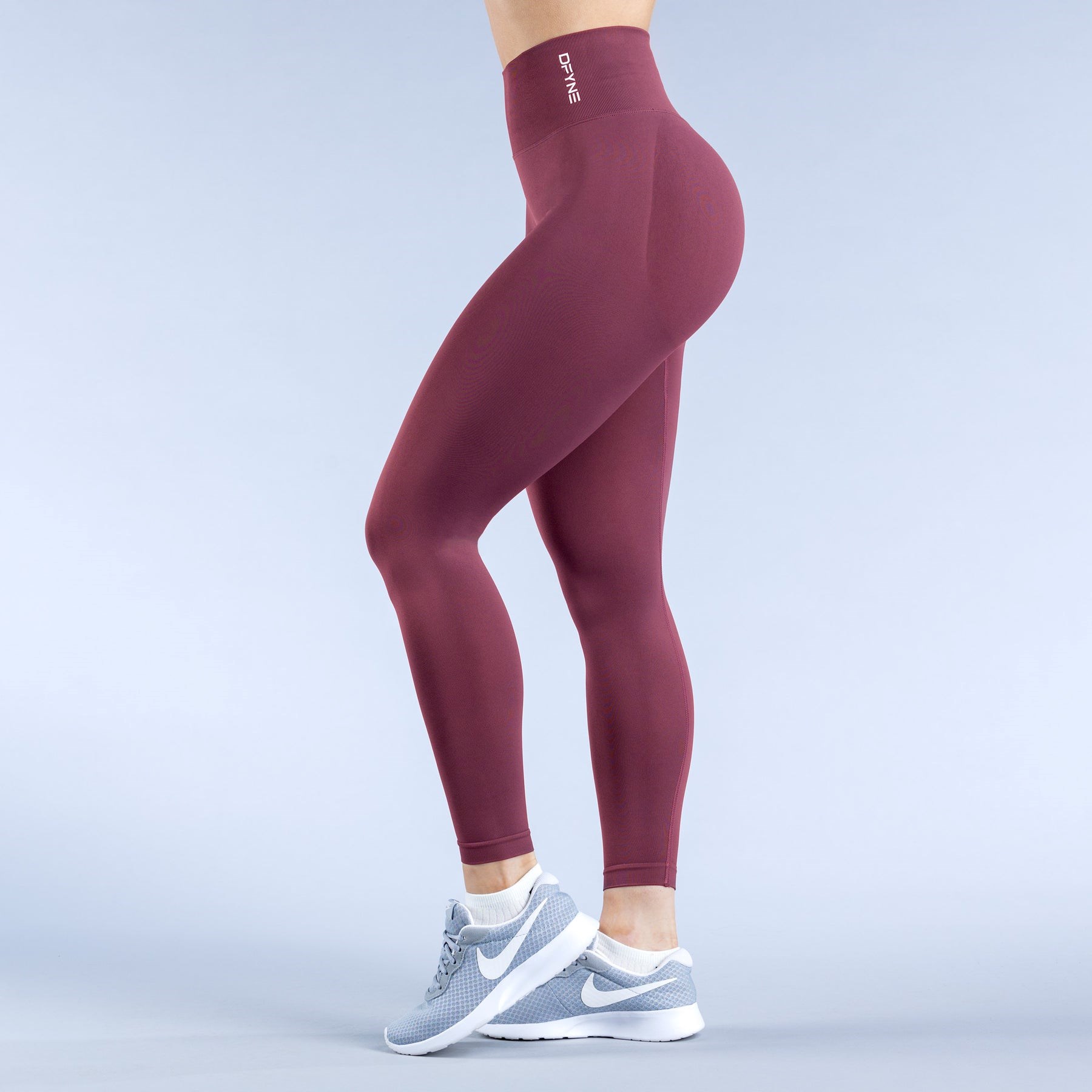 DFYNE Dynamic Leggings Vinröda | 381702YXB