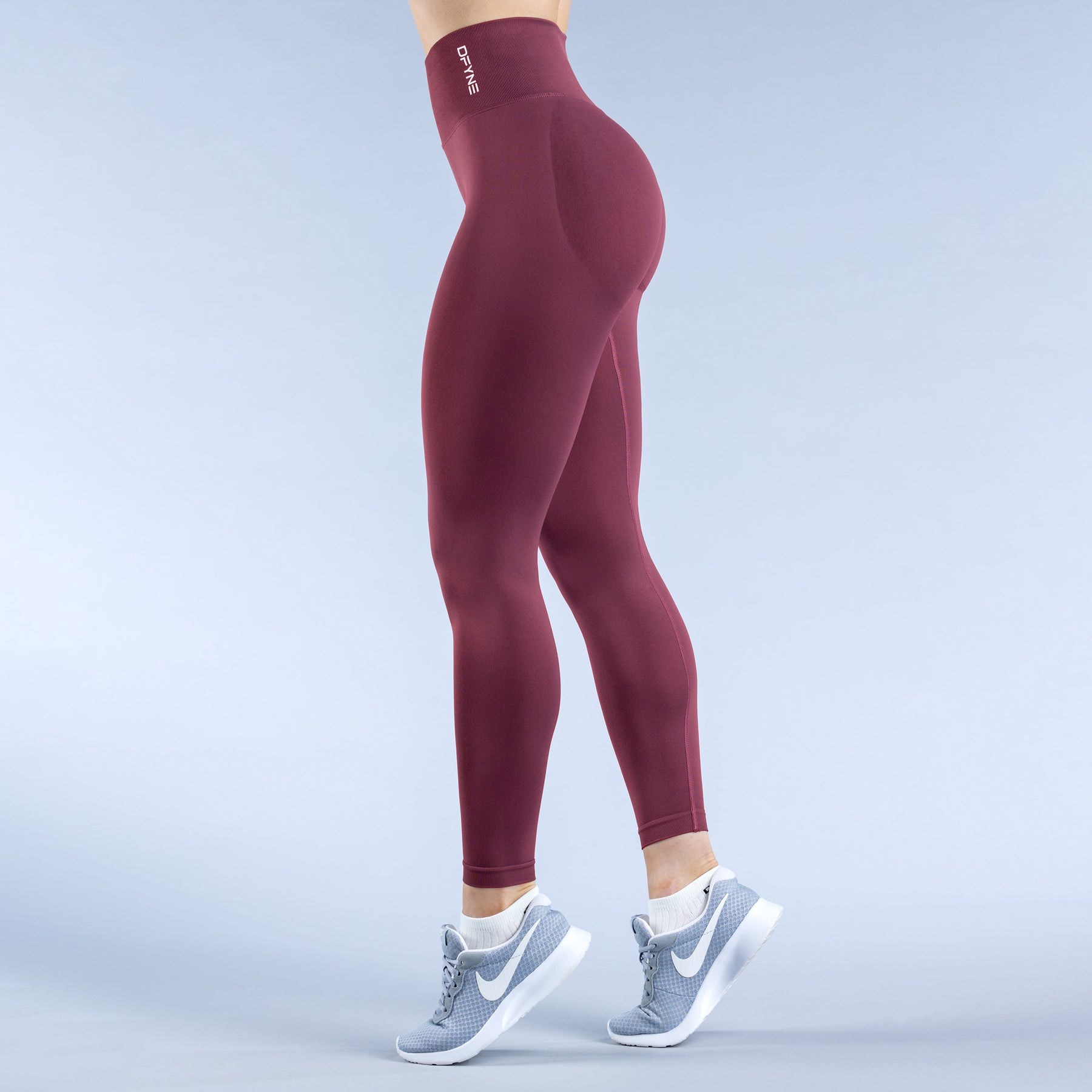 DFYNE Dynamic Leggings Vinröda | 381702YXB