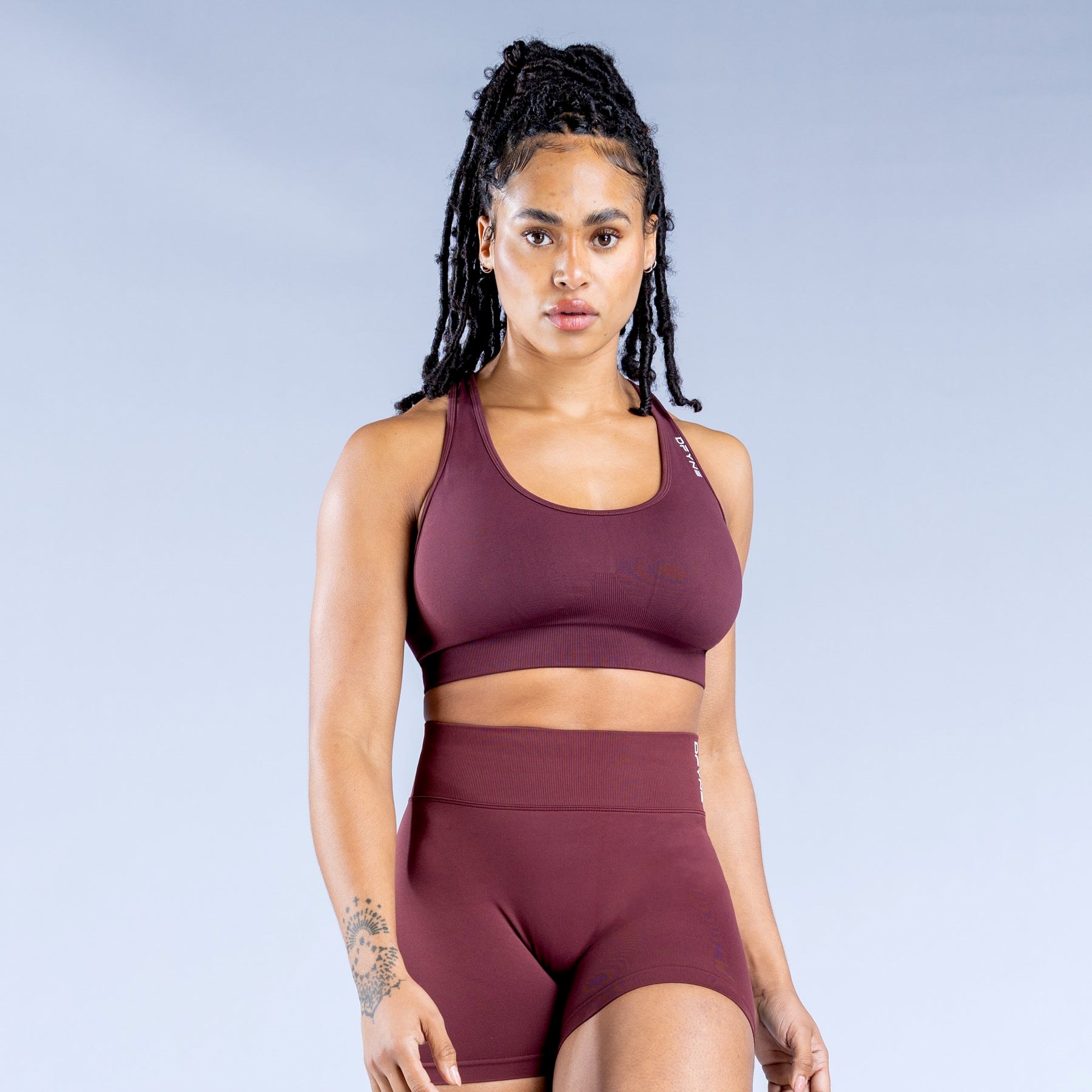 DFYNE Dynamic Sports Bra Vinröda | 297081LAO