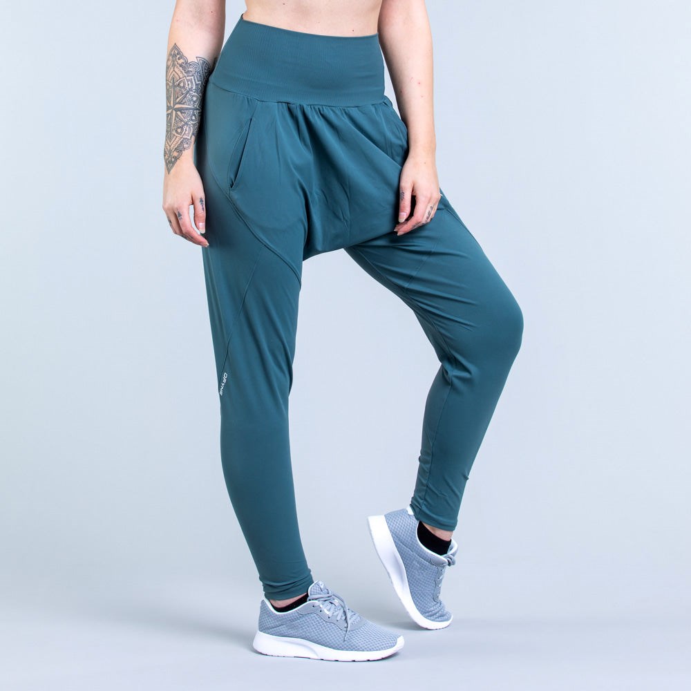 DFYNE Origin Harem Tapered Fit Joggers Aqua | 189207MTS