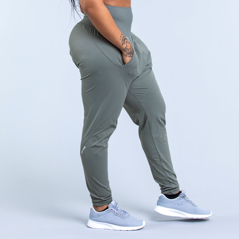 DFYNE Origin Harem Tapered Fit Joggers Gröna | 257368PQC