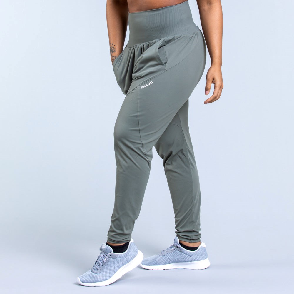 DFYNE Origin Harem Tapered Fit Joggers Gröna | 257368PQC