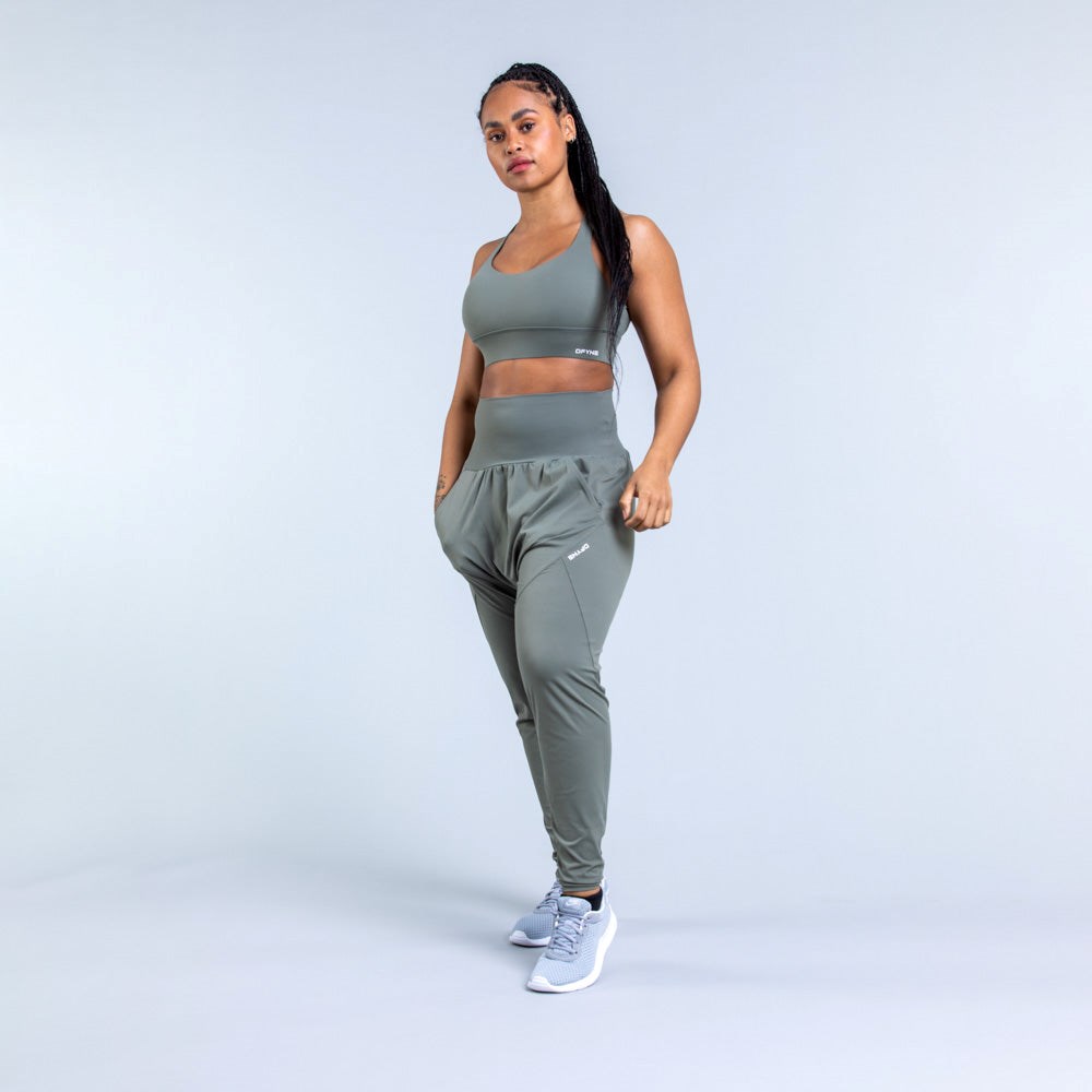 DFYNE Origin Harem Tapered Fit Joggers Gröna | 257368PQC