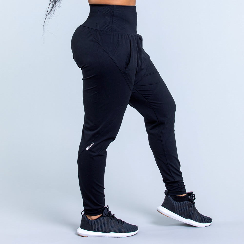 DFYNE Origin Harem Tapered Fit Joggers Svarta | 168725VDE